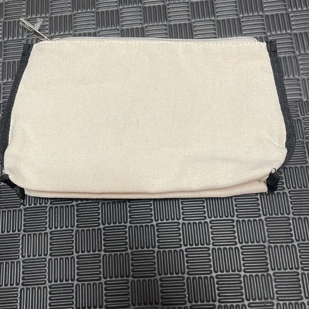 Lancôme canvas makeup, cosmetics bag